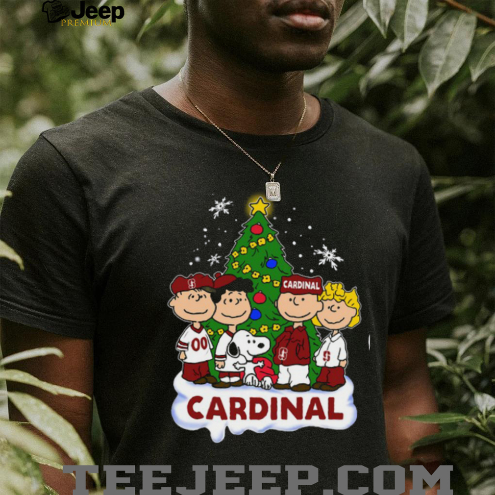 Cardinal Peanuts Snoopy and Friends Christmas Shirt Cardinal Peanuts Snoopy and Friends Christmas Shirt