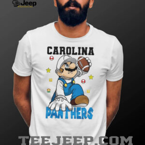 Carolina Panthers NFL x Super Mario Bros Mashup T Shirt