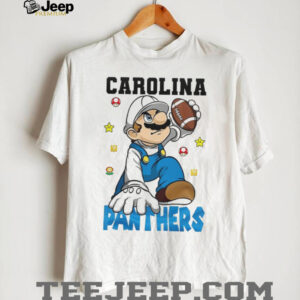 Carolina Panthers NFL x Super Mario Bros Mashup T Shirt