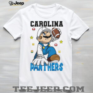 Carolina Panthers NFL x Super Mario Bros Mashup T Shirt