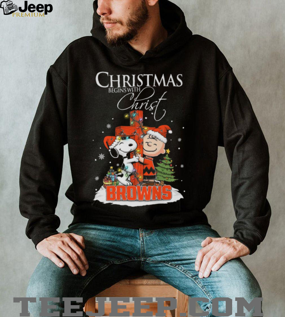 Charlie Brown Snoopy Begins With Christ And Friends Peanuts Christmas Shirt Charlie Brown Snoopy Begins With Christ And Friends Peanuts Christmas Shirt