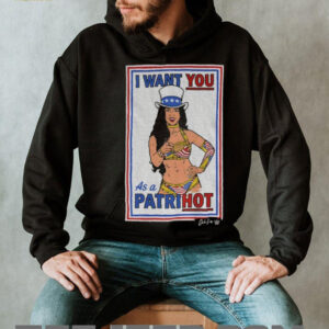 Chelsea Green WWE Patrihot I want you as a Patrihot America shirt