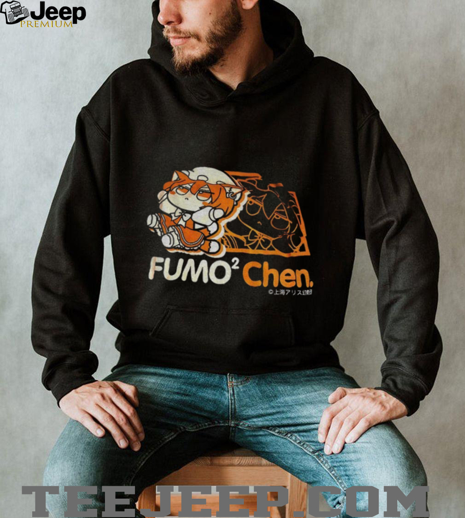 Chen Touhou Project Fumo Chen cartoon meme shirt Chen Touhou Project Fumo Chen cartoon meme shirt