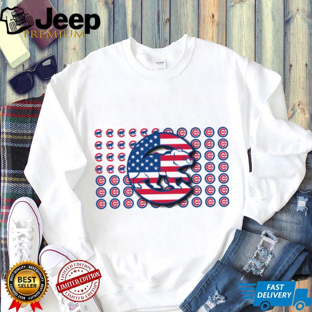 Chicago Cubs American Flag T Shirt Chicago Cubs American Flag T Shirt