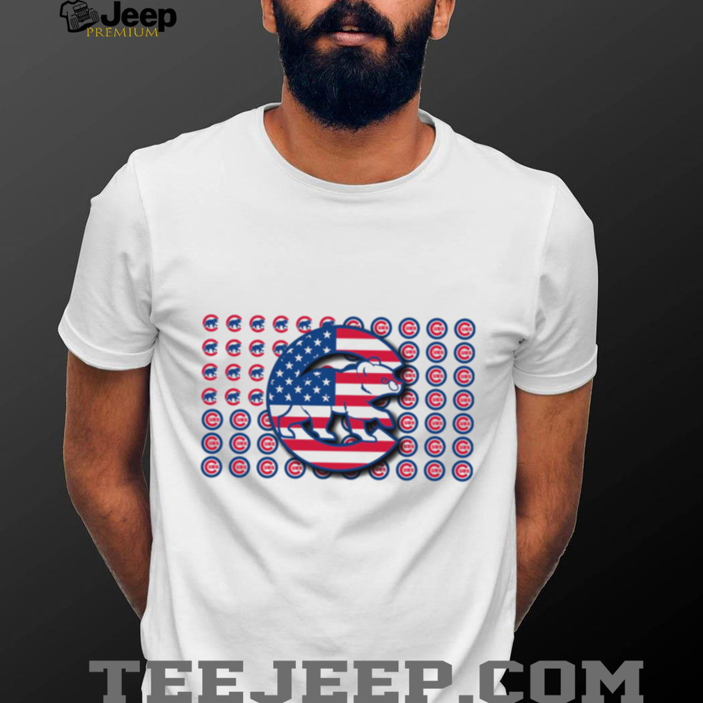 Chicago Cubs American Flag T Shirt Chicago Cubs American Flag T Shirt