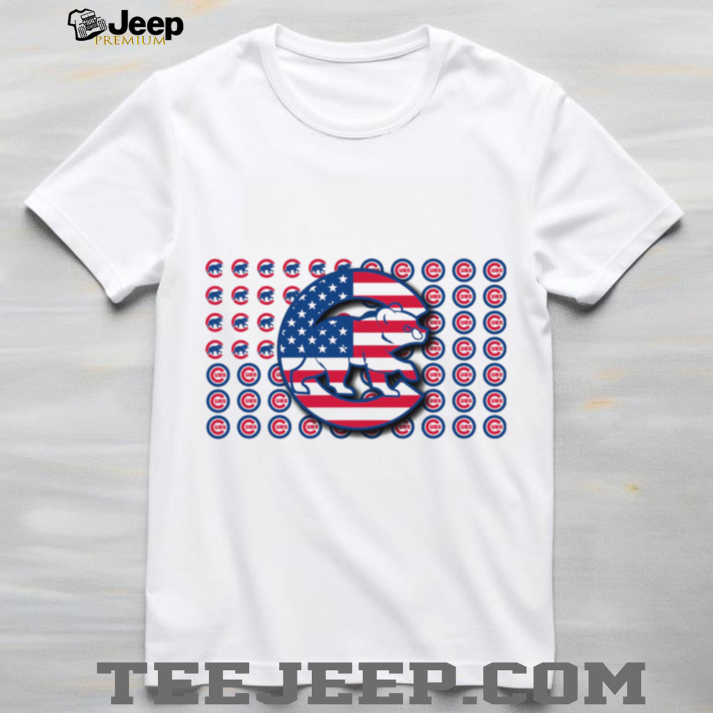 Chicago Cubs American Flag T Shirt Chicago Cubs American Flag T Shirt