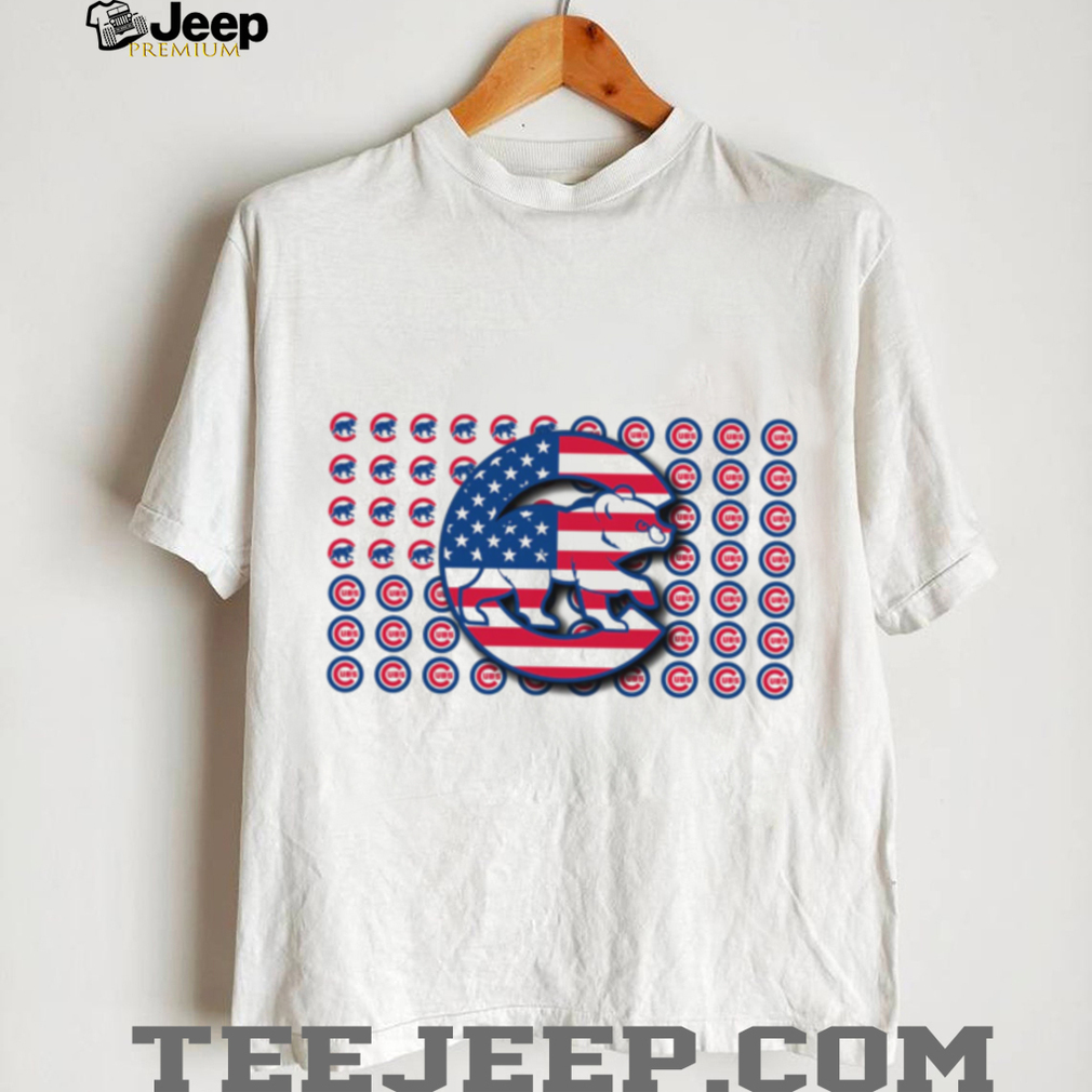 Chicago Cubs American Flag T Shirt Chicago Cubs American Flag T Shirt