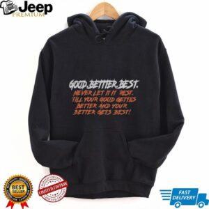 Chicago Football Good Better Best Chicago Lovers shirt