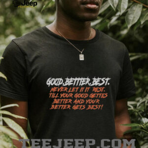Chicago Football Good Better Best Chicago Lovers shirt