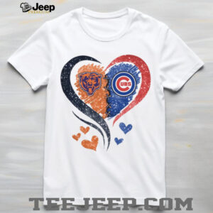 Chicago Sports Fan Heart Shirt