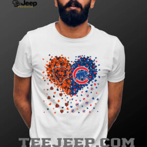 Chicago Sports Fan Heart T Shirt