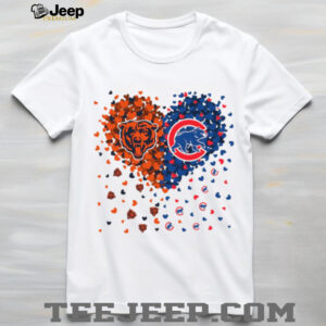 Chicago Sports Fan Heart T Shirt