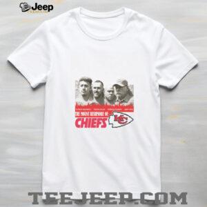 Chiefs Mount Rushmore Patrick Mahomes, Travis Kelce, Derrick Thomas, Andy Reid shirt