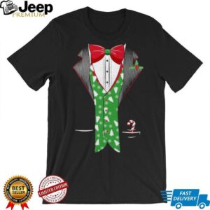 Christmas Tree Tuxedo Shirt Funny Holiday Costume Tee Christmas Tree Tuxedo Shirt Funny Holiday Costume Tee