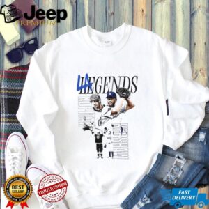Clayton Kershaw Los Angeles Dodgers vs Anze Kopitar Los Angeles Kings LA Legends Tribute shirt Clayton Kershaw Los Angeles Dodgers vs Anze Kopitar Los Angeles Kings LA Legends Tribute shirt