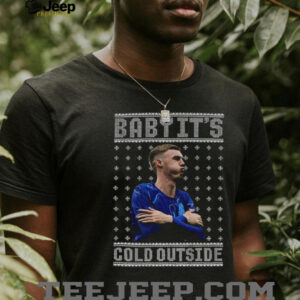 Cole Palmer Chelsea FC Baby it’s cold outside Merry Christmas shirt