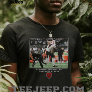 Colston Loveland Chicago Bears NFL Flash Features Week 9 84 November 2 2025 photo shirt