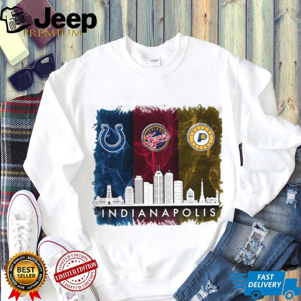 Colts, Fever, Pacers Indianapolis T Shirt front view
