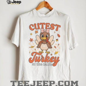 Coolest Turkey At The Table Thanksgiving shirt