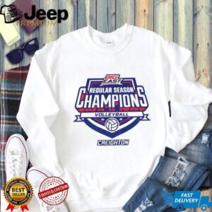 Creighton Bluejays Big East Regular Season Champions Volleyball logo shirt