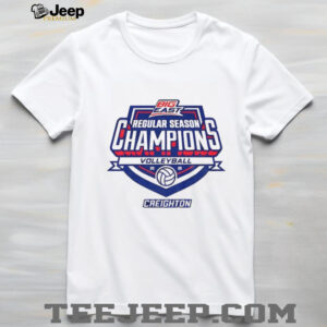 Creighton Bluejays Big East Regular Season Champions Volleyball logo shirt