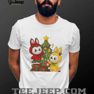 Cute Bunny Character Labubu Christmas shirt