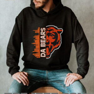 Da Bears Graphic Chicago Football city skyline shirt