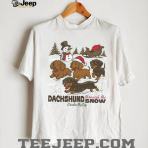 Dachshund Through the Snow Tee Dachshund Through the Snow Tee
