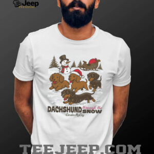 Dachshund Through the Snow Tee