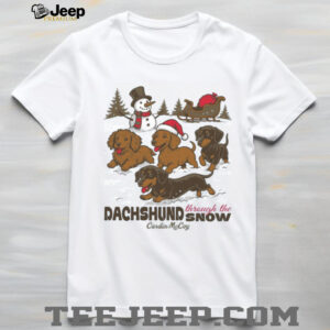 Dachshund Through the Snow Tee