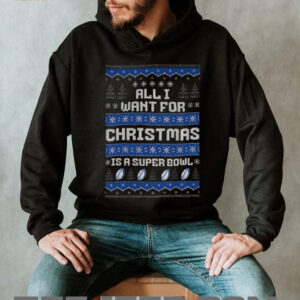 Dallas Cowboys Football All I Want for Christmas is a Super Bowl Ugly Christmas 2025 shirt