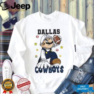 Dallas Cowboys NFL x Super Mario Bros Mashup T Shirt