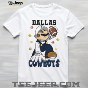 Dallas Cowboys NFL x Super Mario Bros Mashup T Shirt