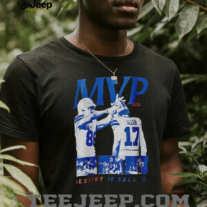 Dawson Knox and Josh Allen MVP Destiny Is Calling Buffalo Bills NFL Football shirt