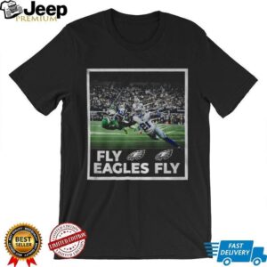 DeVonta Smith Touchdown Fly Eagles Fly Philadelphia Eagles NFL 2025 shirt