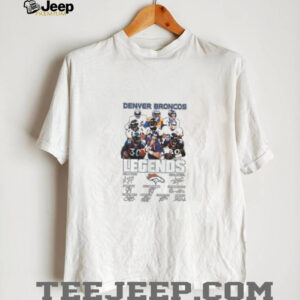 Denver Broncos Legends Roster T Shirt