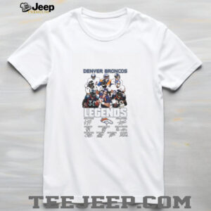 Denver Broncos Legends Roster T Shirt