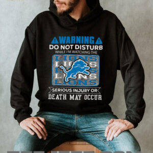 Detroit Lions Fan T Shirt Do Not Disturb