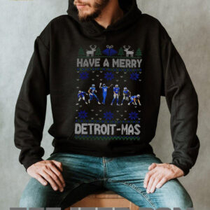 Detroit Lions NFL Football Have a Merry Detroit Mas Merry Christmas shirt