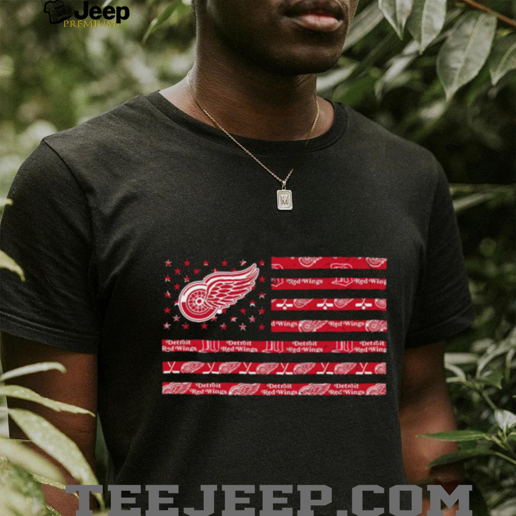 Detroit Red Wings American Flag T shirt Detroit Red Wings American Flag T shirt