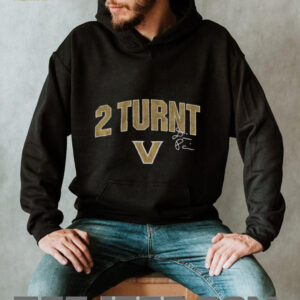 Diego Pavia 2 Turnt Vanderbilt Commodores football NFL signature shirt