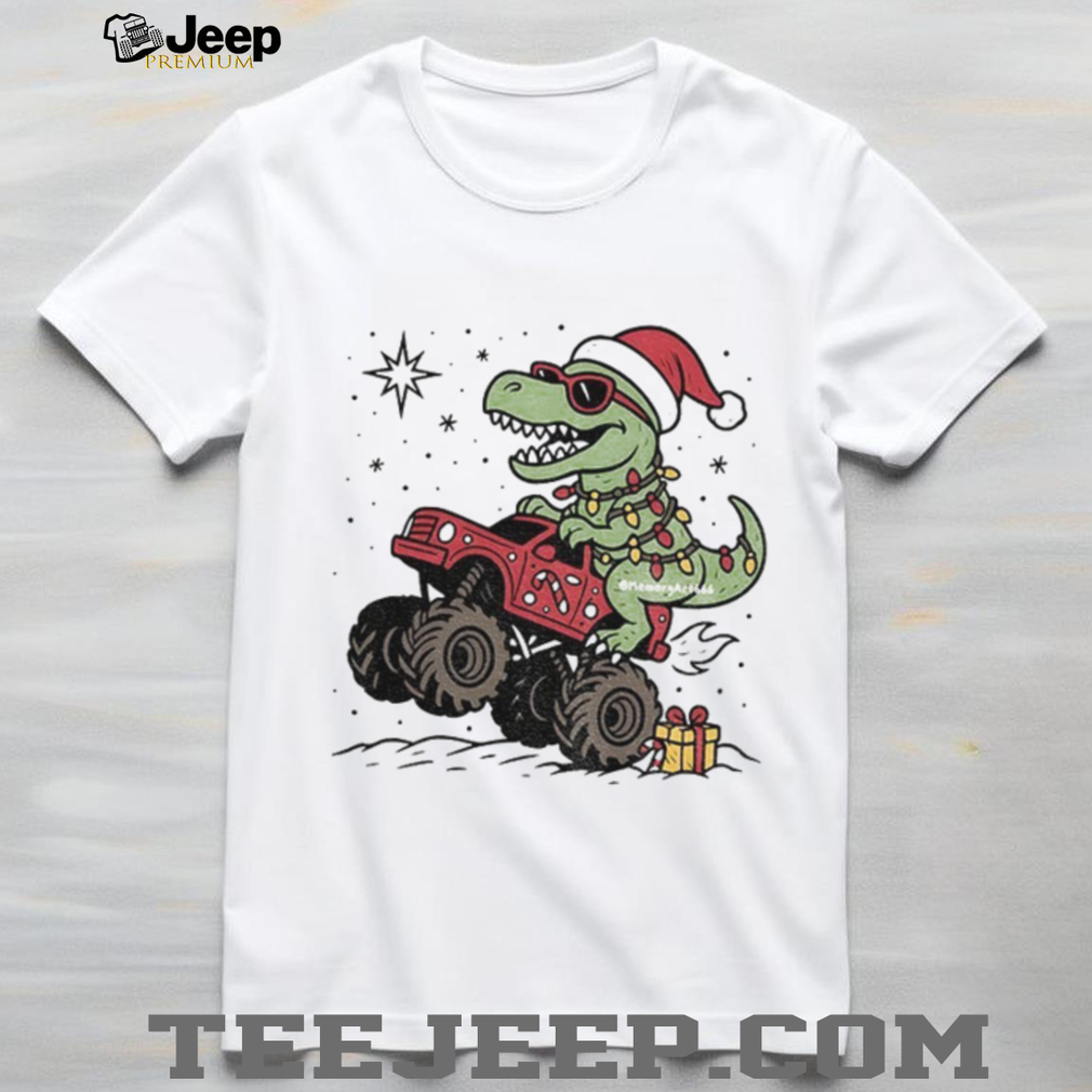 Dinosaur T rex Christmas Monster Truck shirt Dinosaur T rex Christmas Monster Truck shirt