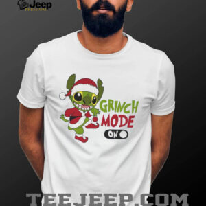 Disney Grinch Stitch Feeling Extra Grinchy Christmas Shirt