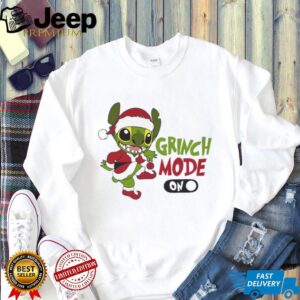 Disney Grinch Stitch Feeling Extra Grinchy Christmas Shirt