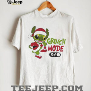 Disney Grinch Stitch Feeling Extra Grinchy Christmas Shirt
