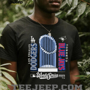 Dodgers vs Blue Jays Changeup Game Tee MLB Matchup Baseball Shirt