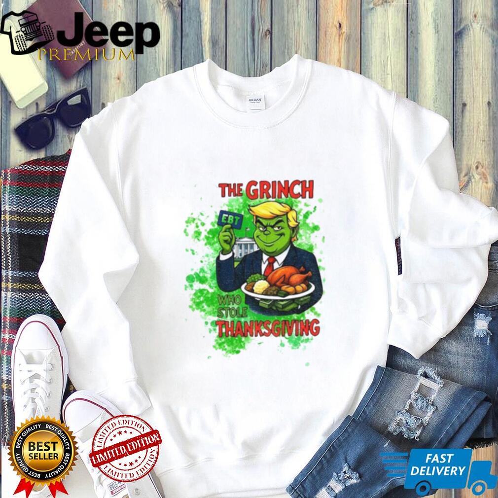 Donald Trump the Grinch who stole Thanksgiving 2025 shirt Donald Trump the Grinch who stole Thanksgiving 2025 shirt