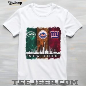 Empire State of Mind Jets, Mets, Giants T shirt