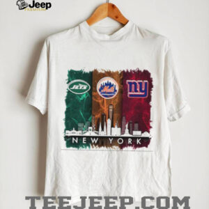 Empire State of Mind Jets, Mets, Giants T shirt