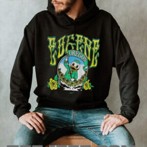 Eugene Oregon Ducks Grateful Dead 25 Mascot in Steal your face shirt